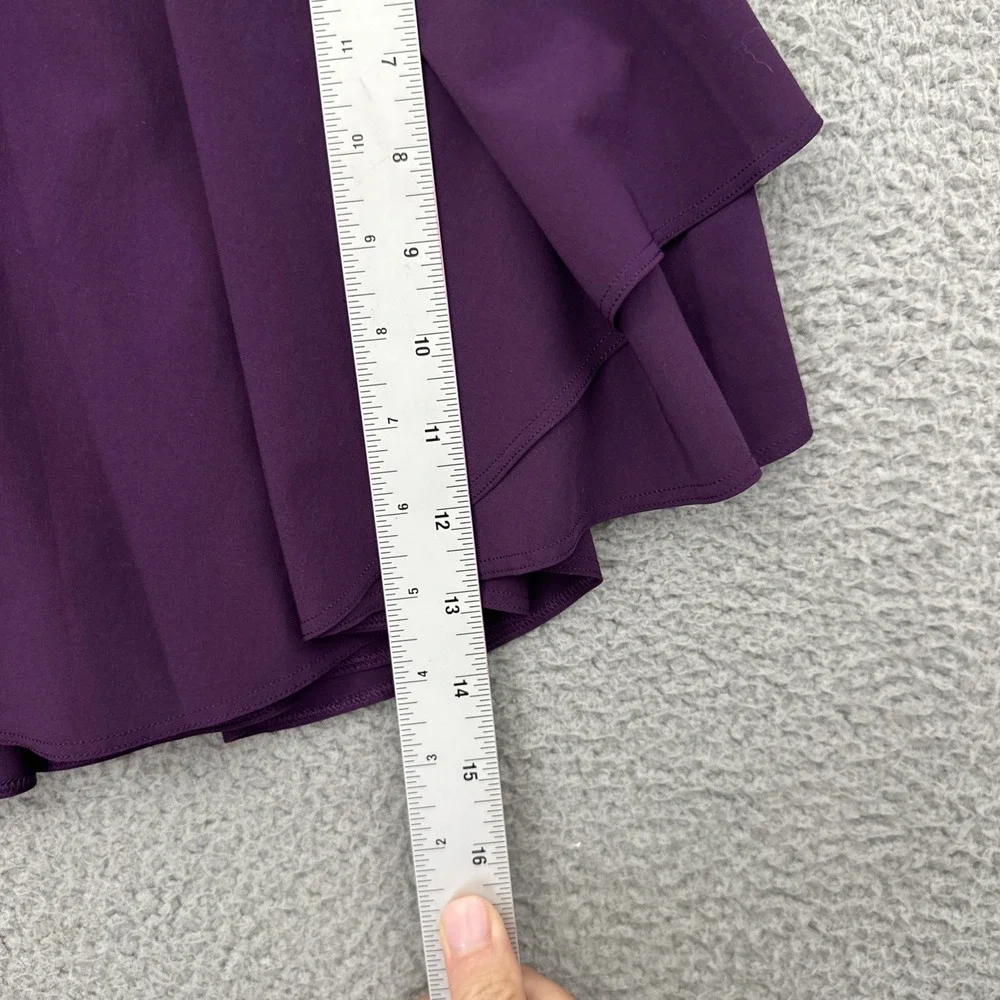 Lululemon Court Rival Skirt Skort High Rise Dramatic Magenta Athletic Women's 2